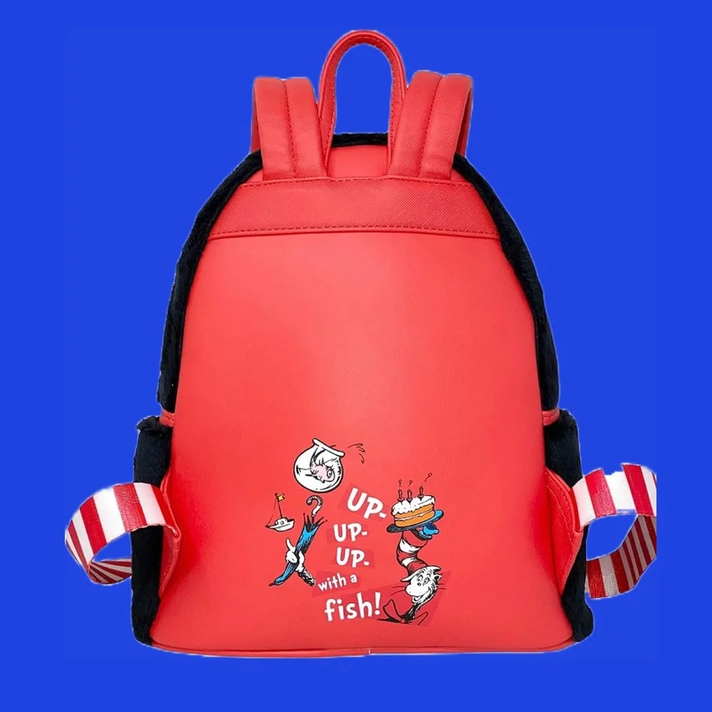 Loungefly‎ Dr. Seuss Cat in the Hat Cosplay Mini Backpack